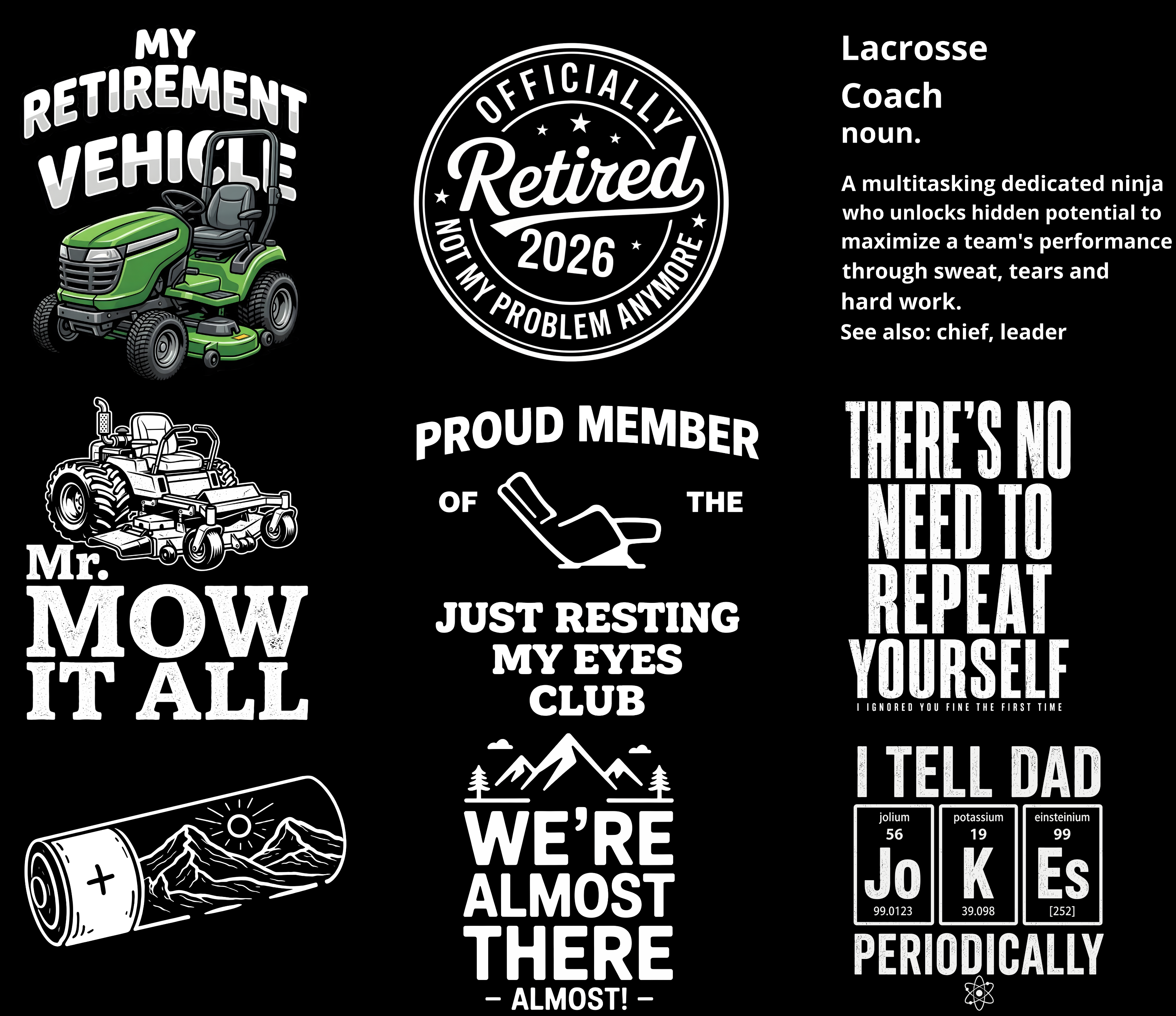 110 Premium PNG Design Bundle for Men's T-Shirt Creators